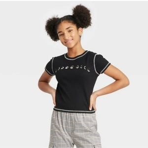 Art Class Girls' Shrunken Graphic T-Shirt